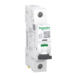 Schneider A9F55101 Acti9 iC60H 1P Type AC/DC Curve D 1A MCB