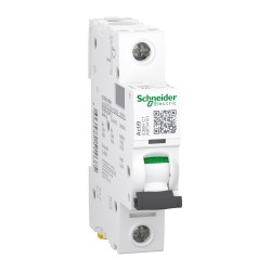 Schneider A9F54101 Acti9 iC60H 1P Type AC/DC Curve C  1A MCB