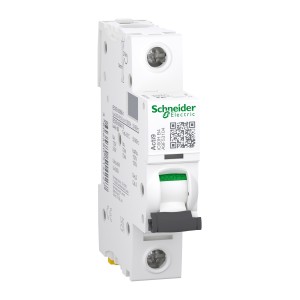 Schneider A9F53104 Acti9 iC60H 1P Type AC/DC Curve B  4A MCB