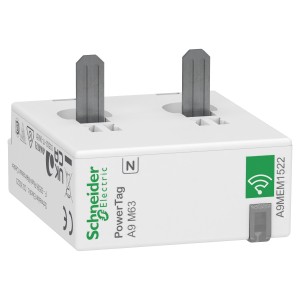 Schneider A9MEM1522 PowerTag Energy M63 1PN Bottom