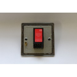 Varilight HDE3.BB Brushed Brass 1-Gang 2-Way V-Dim Push On/Off Rotary Dimmer 1 x 60-400W