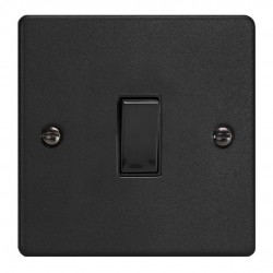 Varilight XDE20B.MB Matt Black 1-Gang 20A Double Pole Rocker Switch