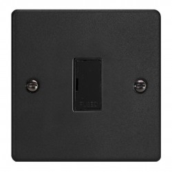 Varilight XDE6UB.MB Matt Black 13A Unswitched Fused Spur