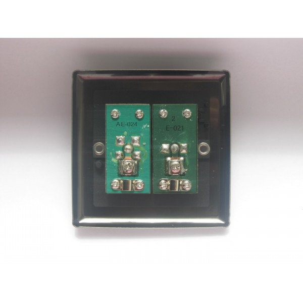 Varilight XDE88S.BB Brushed Brass 2-Gang TV Socket/ Co-axial with F-Type Satellite