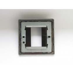 Varilight XDEG1.BS Brushed Steel DataGrid Plate (1 Grid Space)