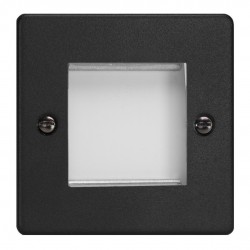 Varilight XDEG2.MB Matt Black DataGrid Plate (2 Grid Spaces)