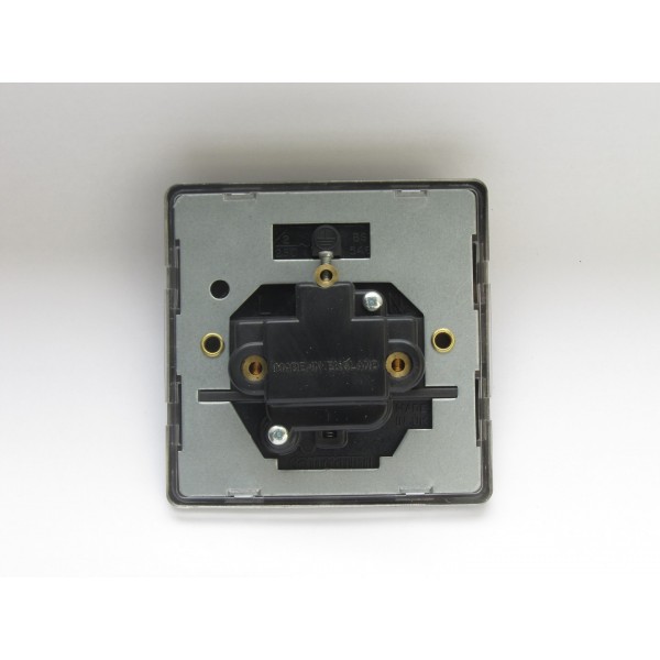 Varilight XDERP2AW.BB Brushed Brass 1-Gang 2A Round Pin Socket