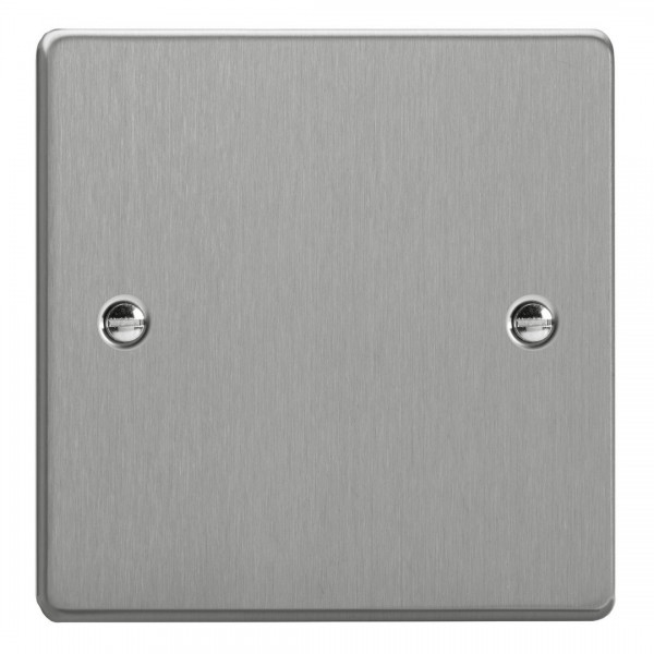 Varilight XDESB.BS Brushed Steel Single Blank Plate