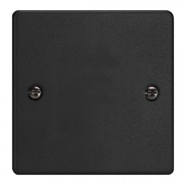 Varilight XDESB.MB Matt Black Single Blank Plate
