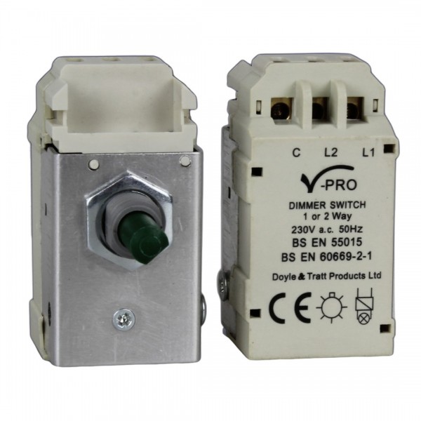 Varilight MJP300 2-Way V-Pro Push On/Off Rotary LED Dimmer 0-300W Replacement Module Kit