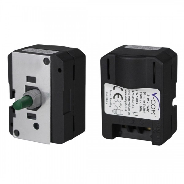 Varilight MKP400 2-Way V-Com Push On/Off Rotary LED Dimmer 20-400W Replacement Module Kit