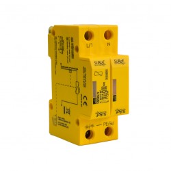 Surge Protection 10020/2 Type 1+2+3, 25kA (Level 3/4), single phase, with indication