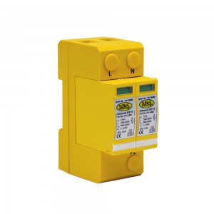 Surge Protection SY1-C40X Type 2+3, single phase, with window indication