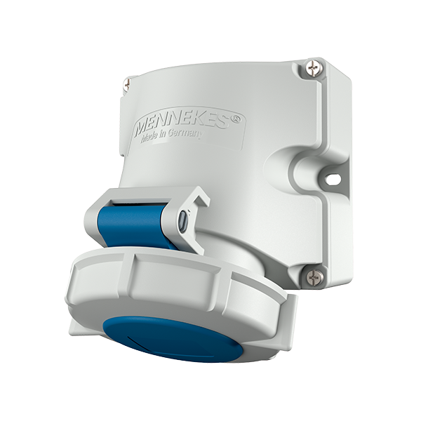 Mennekes 9301 Wall Mounted Socket IP67 16A 3P 230V 6h