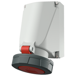 Mennekes 136PA Wall Mounted Socket IP67 63A 5P 400V 6h