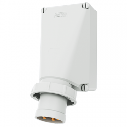 Mennekes 368ZA Wall Mounted Inlet IP67 125A 5P 400V 6h