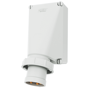 Mennekes 368ZA Wall Mounted Inlet IP67 125A 5P 400V 6h
