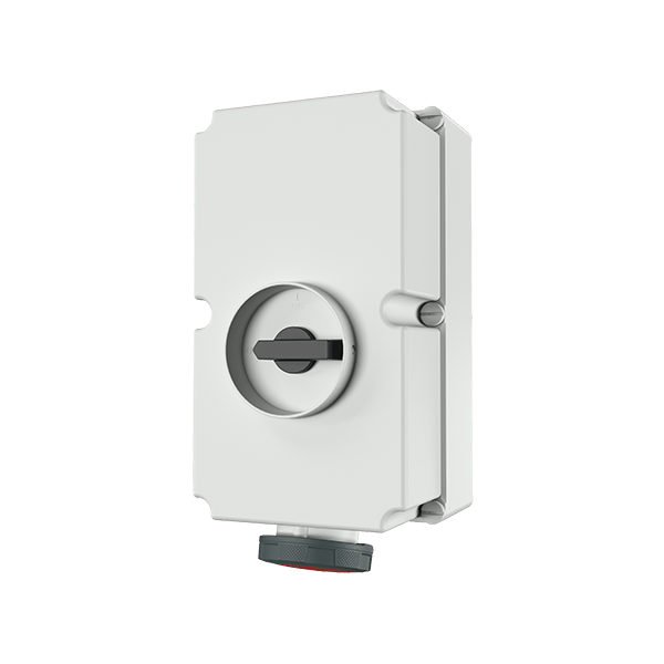 Mennekes 5692PO DUO Interlocked Wall Mounted Socket with Pilot Contact IP67 125A 5P 400V 6h