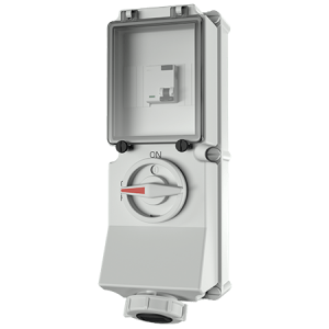 Mennekes 7393UK DUO Interlocked Socket with RCD IP67 16A 3P 110V 4h 30mA