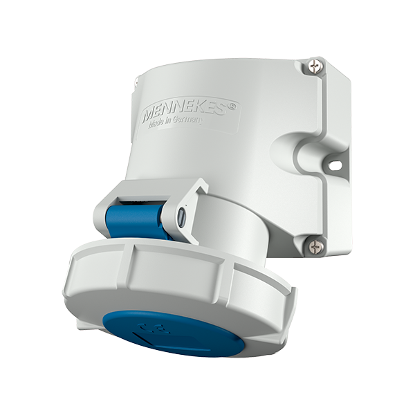 Mennekes 9351UK Wall Mounted Socket IP67 32A 3P 230V 6h Mennekes 9351UK Wall Mounted Socket IP67 32A 3P 230V 6h