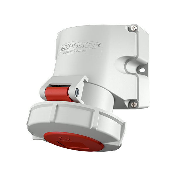 Mennekes 9382UK Wall Mounted Socket IP67 32A 5P 400V 6h Mennekes 9382UK Wall Mounted Socket IP67 32A 5P 400V 6h