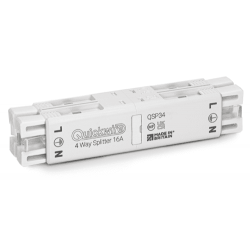 Quickwire QSP34 4-Way Splitter 16A Maintenance Free Junction Box IP30