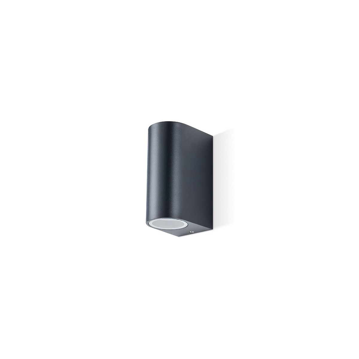 JCC Lighting JC17051ANTH Exterior GU10 Curve Up/Down Wall Light ...