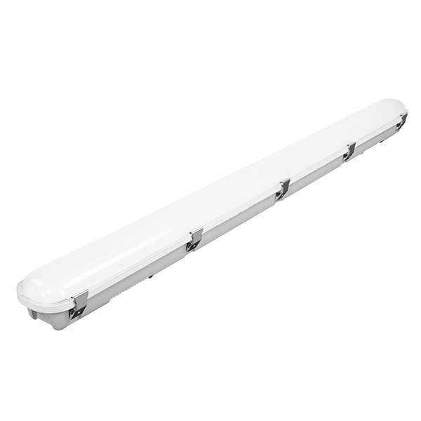 Ovia OU427-E U-LUX 4FT Multi-Wattage Anti-Corrosive Emergency LED Batten 14W-27W 4000K IP65