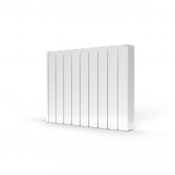 Rointe BRIW1200RAD3 White Belize 8 Element Low Consumption Thermal Fluid Electric Radiator with Wi-Fi & Smart Control 1.2 kW