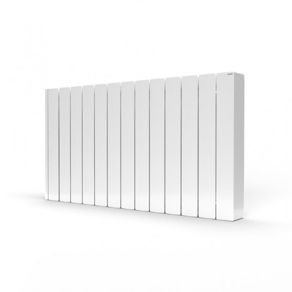 Rointe BRIW1800RAD3 White Belize 12 Element Low Consumption Thermal Fluid Electric Radiator with Wi-Fi & Smart Control 1.8 kW
