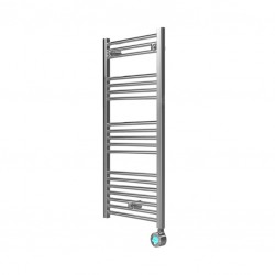 Rointe TELL2I50C112 Elba Plus Chrome Low Consumption Electric Towel Rail with LCD Touch Control Panel 500 W