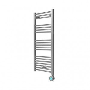 Rointe TELL2I50C112 Elba Plus Chrome Low Consumption Electric Towel Rail with LCD Touch Control Panel 500 W