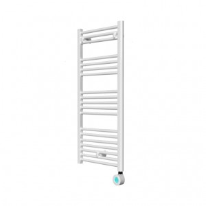 Rointe TELL2I50B112 Elba Plus White Low Consumption Electric Towel Rail with LCD Touch Control Panel 500 W