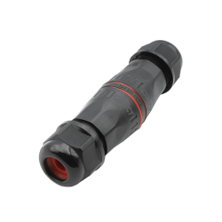 Unicrimp QOE3032BLK Q-Nect 3 Pole 2 Way Inline Connector IP68 32A