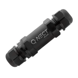 Unicrimp QOE3052BLK Q-Nect 5 Pole 2 Way Inline Connector IP68 24A