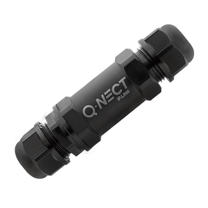 Unicrimp QOE3052BLK Q-Nect 5 Pole 2 Way Inline Connector IP68 24A