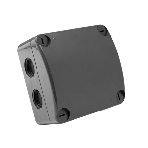 Unicrimp QOE8553AGY Q-Nect Anthracite Grey Weatherproof Enclosure 85 x 85 x 52mm IP66