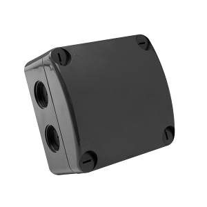 Unicrimp QOE8553AGYF Q-Nect Anthracite Grey Weatherproof Enclosure With Connectors 85 x 85 x 52mm IP66