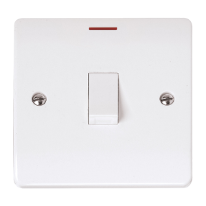 Scolmore CMA2623 Mode 20A DP Plate Switch With LED