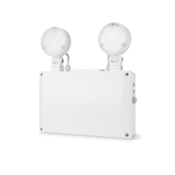 JCC JCEM110011WH EscapeLUX™ Emergency Twin Spot 3W 450lm 6000k IP65 White Self Test