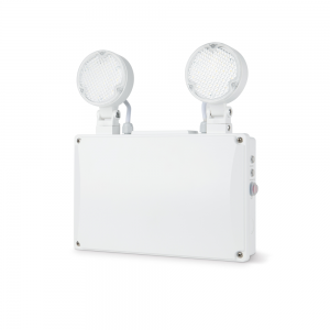 JCC JCEM110011WH EscapeLUX™ Emergency Twin Spot 3W 450lm 6000k IP65 White Self Test