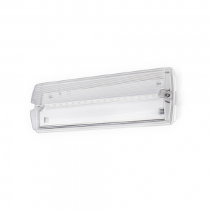 JCC JCEM110016WH EscapeLUX™ Emergency Bulkhead 2W 300lm 6000k IP66 White Self Test with legends