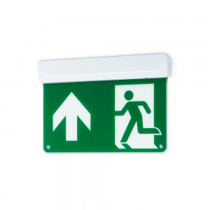 JCC JCEM110020WH EscapeLUX™ Emergency Exit blade Wall & Ceiling 0.7W 6000k IP20 White Self Test with legends