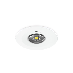 JCC JCEM110027WH White EscapeLUX Emergency Downlight 1W 140Lm IP20 Open Area/Corridor standard