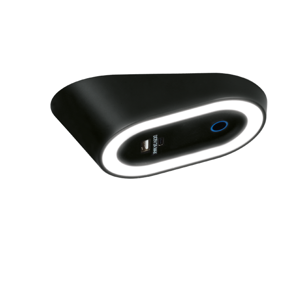 Ansell Lighting AREVP/1/BK/CW/KIT Reveal P Cool White Black - 3 Pack Kit 2.5W