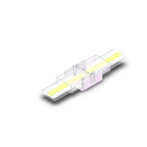 Forum Lighting ELA-45752 2 pin 8/10mm Straight Strip to Strip 1005 Connector