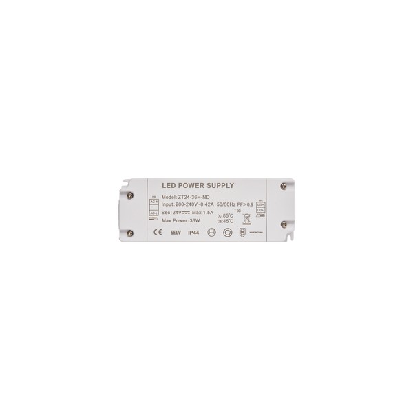 Forum Lighting ELA-45769 36W 24V 1.5A Power Supply 200-240Vac input IP44