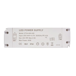 Forum Lighting ELA-45770 60W 24V 2.5A Power Supply 200-240Vac input IP44