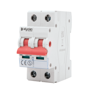 Scolmore CU2MS100 Elucian 2 Pole 100A Mains Isolator Switch