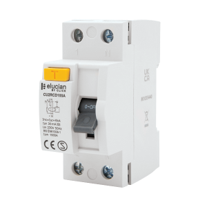 Scolmore CU2RCD100A Elucian 2 Pole 100A 30mA RCCB (Type A)